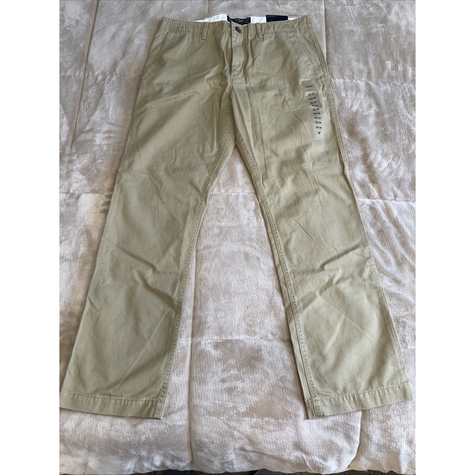 american eagle khaki pants mens Original Boot 36x34