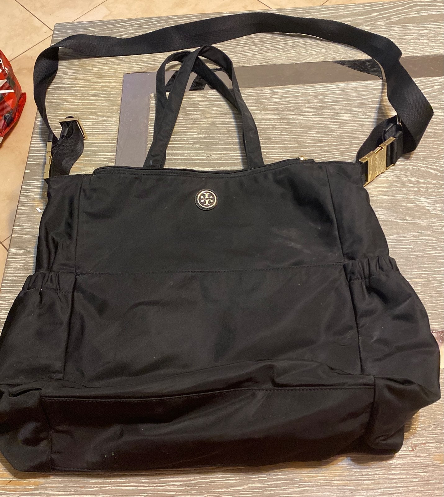 Tori burch diaper bag