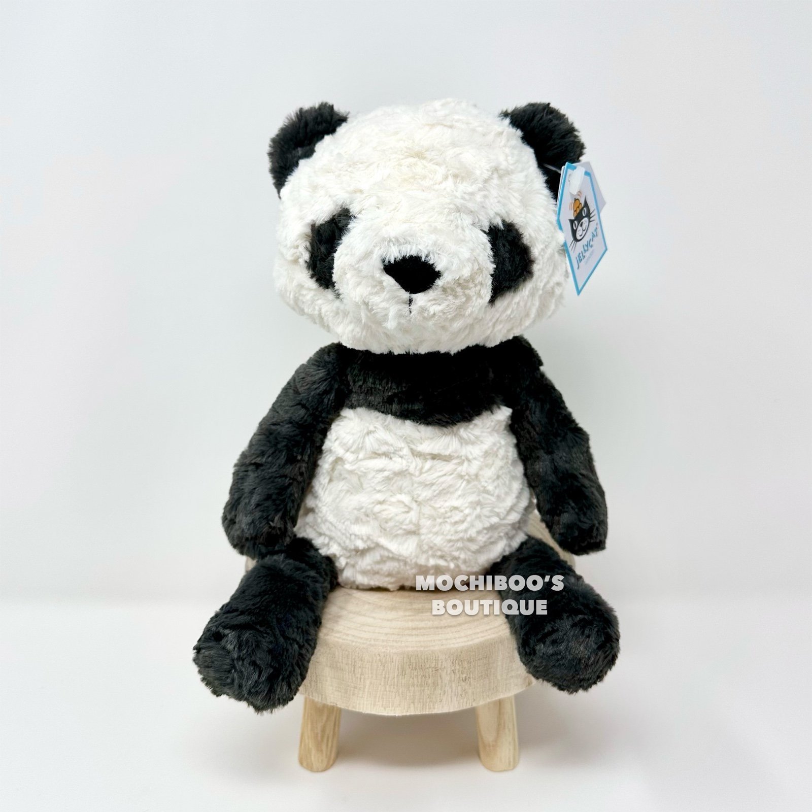 NWT Jellycat TUFFET PANDA Collectible Soft Plush Toy Stuffed RETIRED -FAST SHIP!