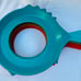 Vintage MCM Retro Plate-Mate Fish Plastic Paper Plate Holder - Lot of 8