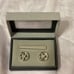 Sicura cufflink and tie clip set
