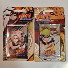 NARUTO A NEW CHRONICLE & NARUTO APPROACHING WIND BLISTER BOOSTER PACKS 1 OF EACH