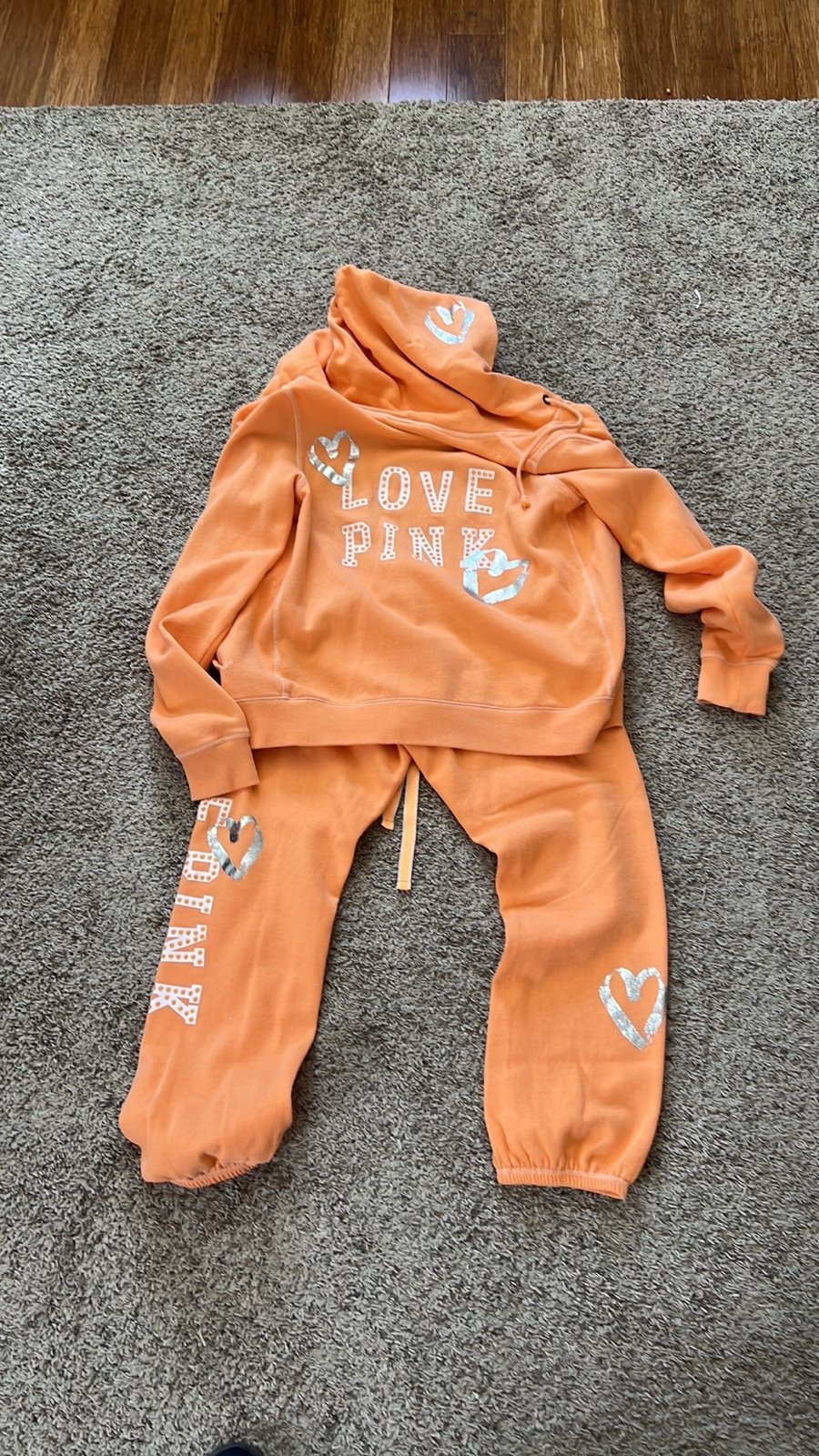 PINK BLING JOGGER SET
