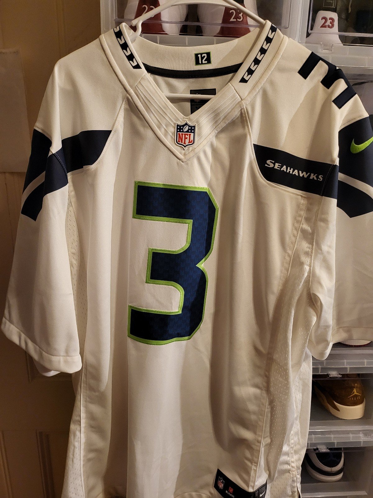 Russell Wilson Seattle Seahawks Limited Jersey White