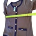 Talbots Patch Pocket Cardigan Sweater Womens Size Medium NWT Olive Green Navy