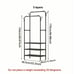 Multifunctional Vertical Metal Steel Pipe Shoe And Hat Rack, Non-woven Fabric