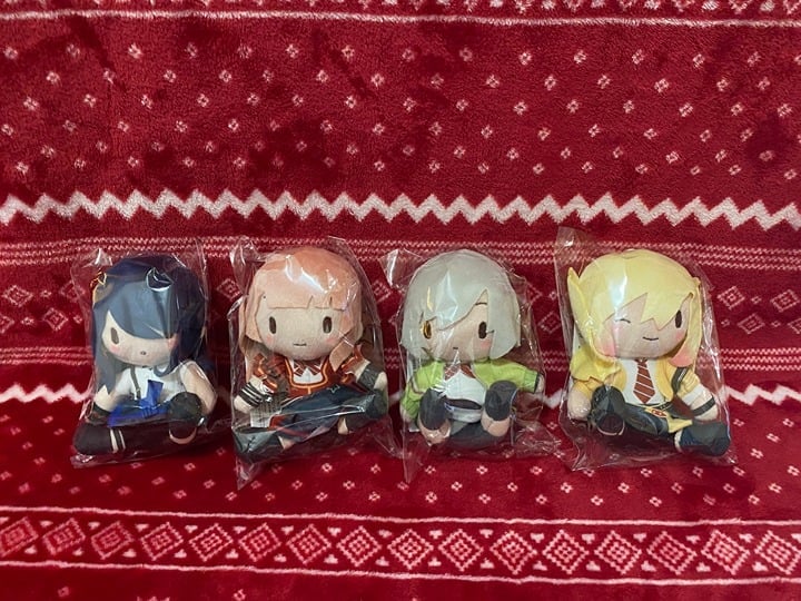 Project Sekai Leo/Need Original Design Ichika, Honami, Shiho, and Saki Plush