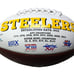 Dustin Colquitt #4 Signed Pittsburgh Steelers Logo Football Beckett COA