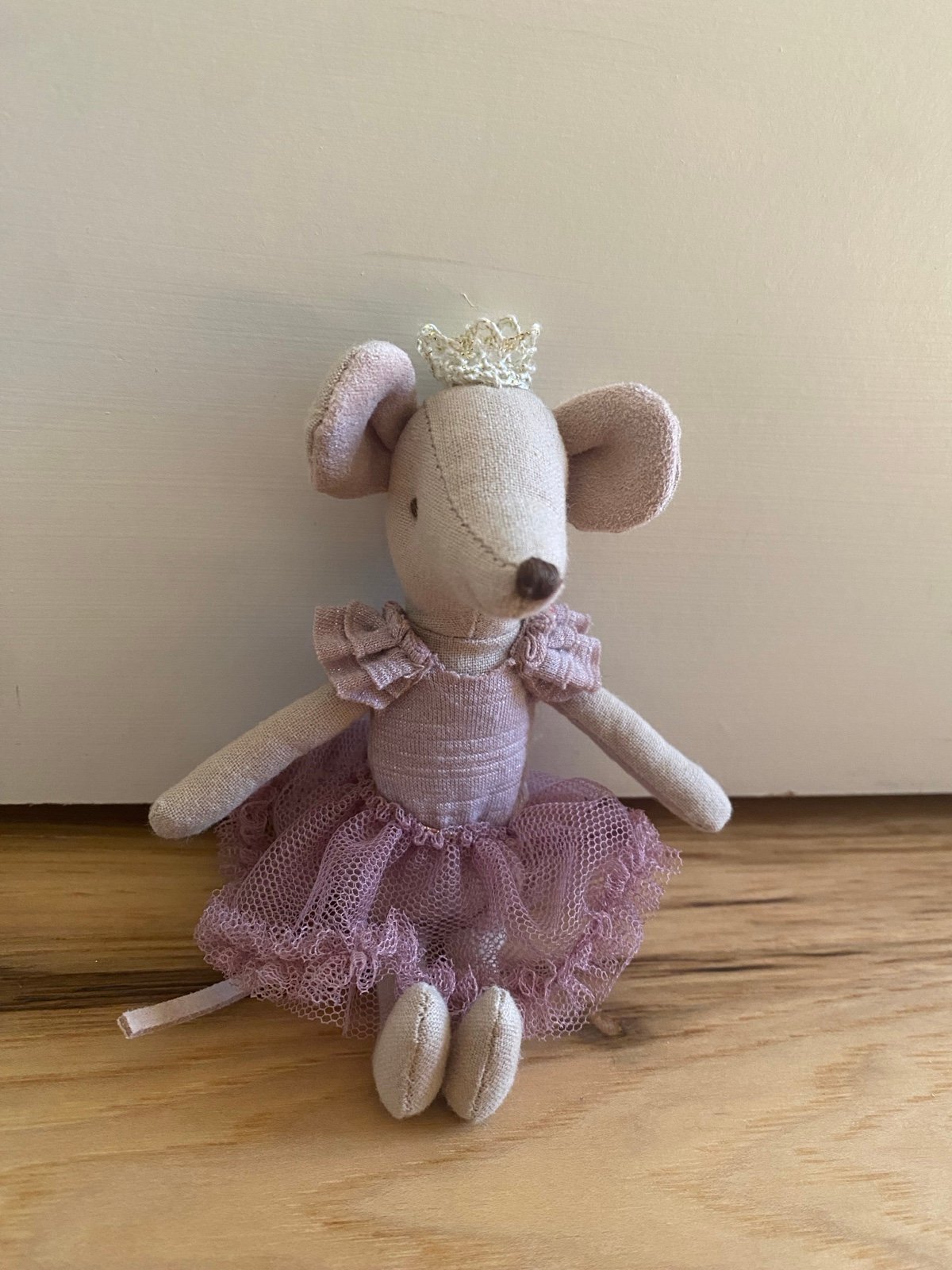 Doll maileg purple princess mouse