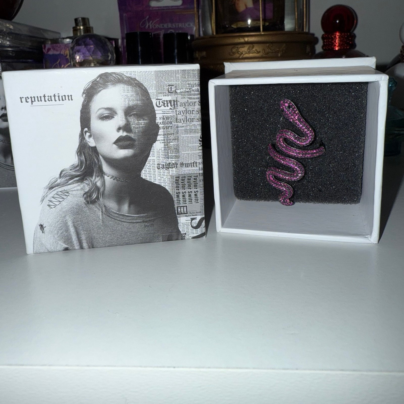 NEW Taylor Swift Reputation Tour Purple Snake Ring - Rare