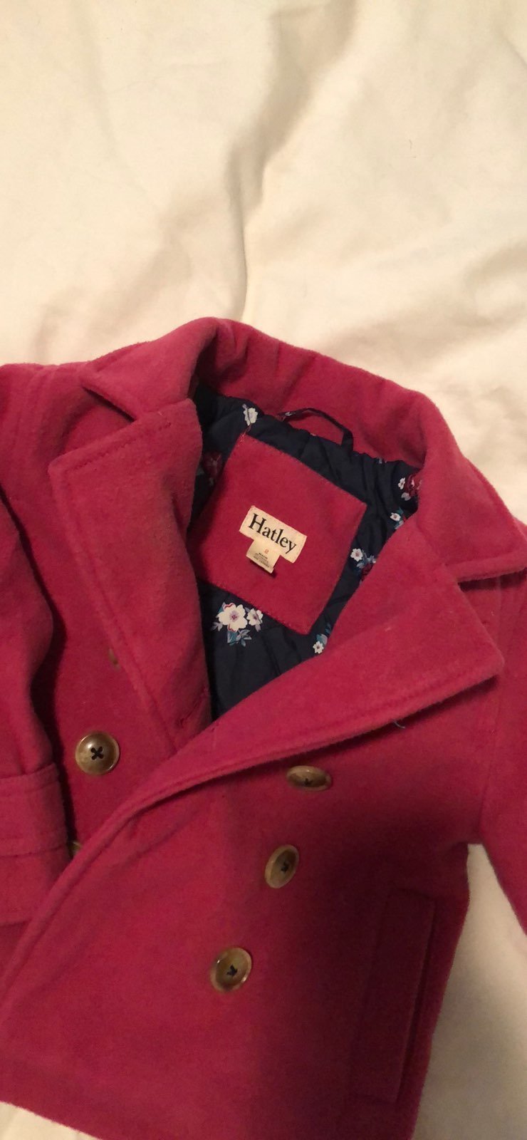 Toddler Girl’s Peacoat