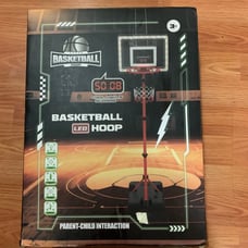 Basketball Hoop for Kids with Stand, Adjustable Height