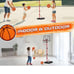 Basketball Hoop for Kids with Stand, Adjustable Height