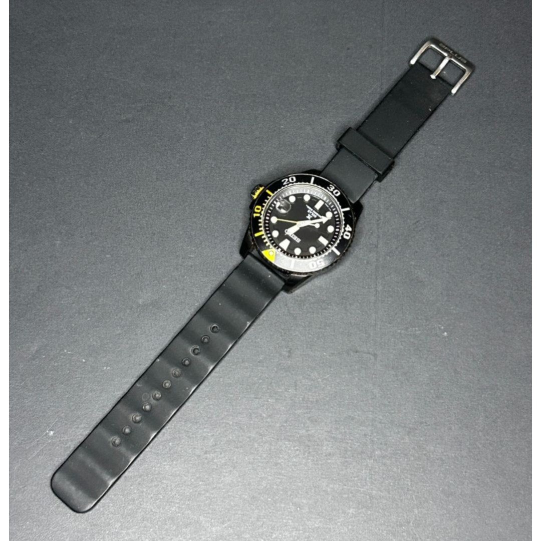 Seiko Prospex V157-0BT0 Date Divers 200m Solar Mens Watch