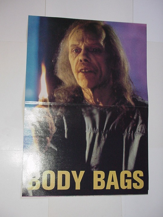 Body Bags Poster John Carpenter himself as The Coroner 1993 Movie