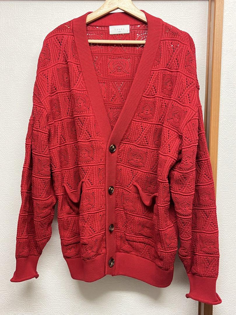 【在庫限り】 TAUPE 22ss Cardigan Size 2 Made in Japan Taupe トップス