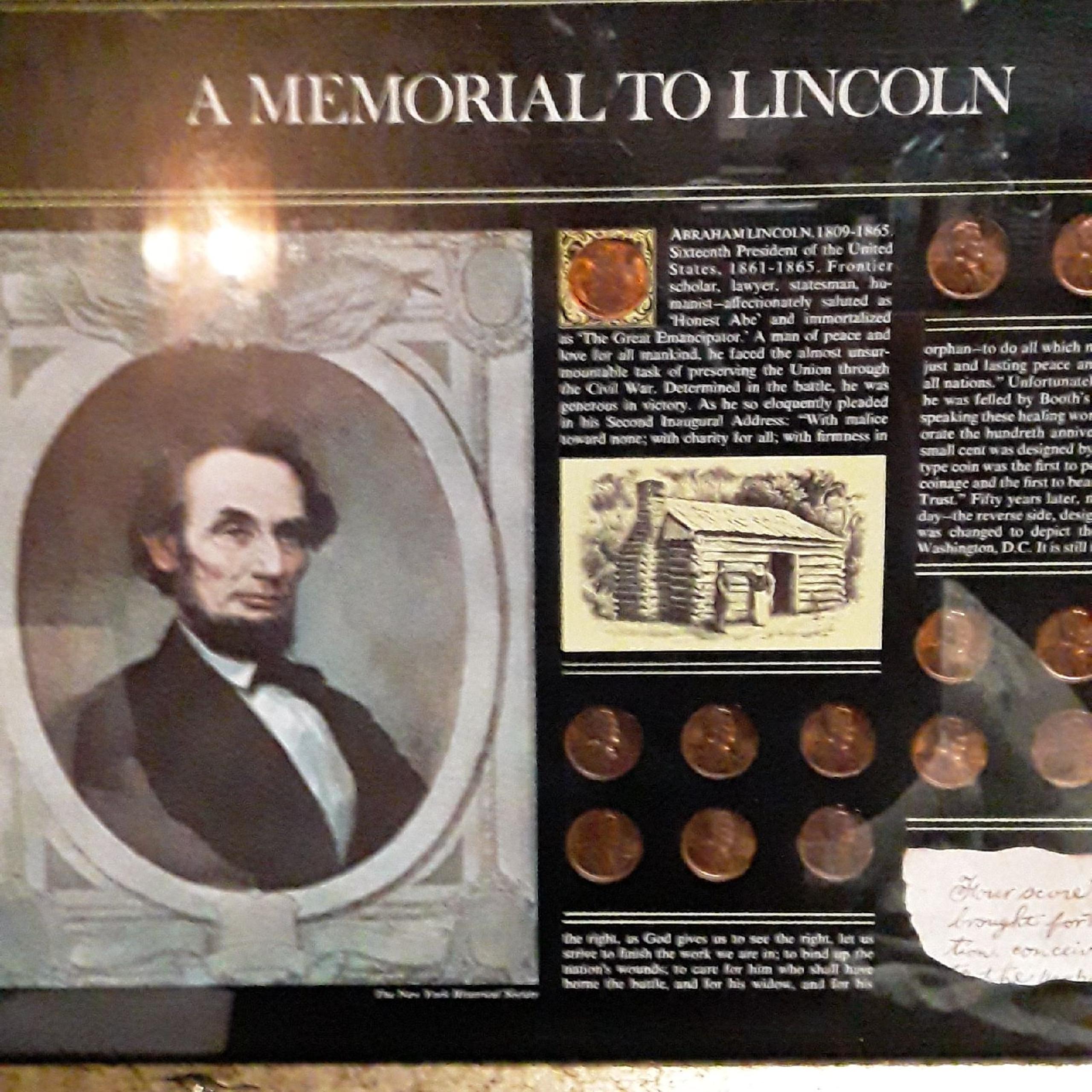 Lincoln coin set - American Vintage