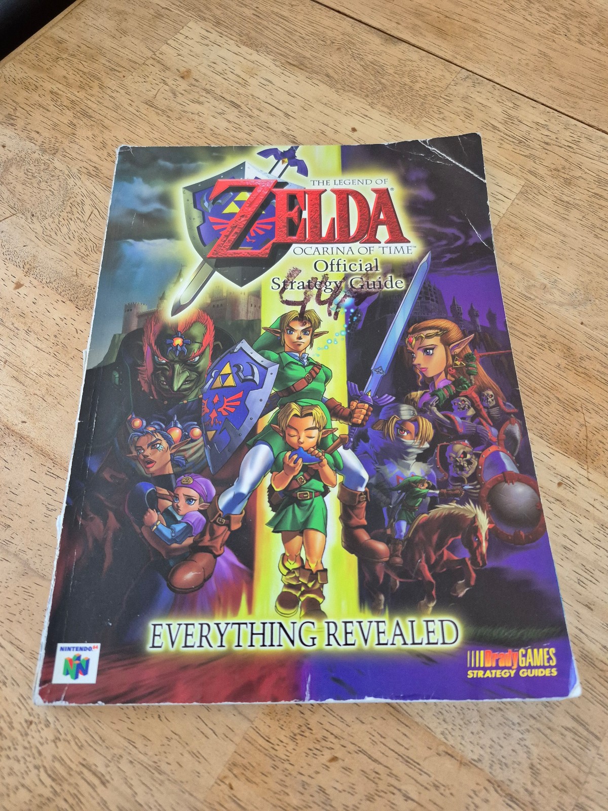 The Legend of Zelda: Ocarina of Time Official Strategy Guide by Brady Games