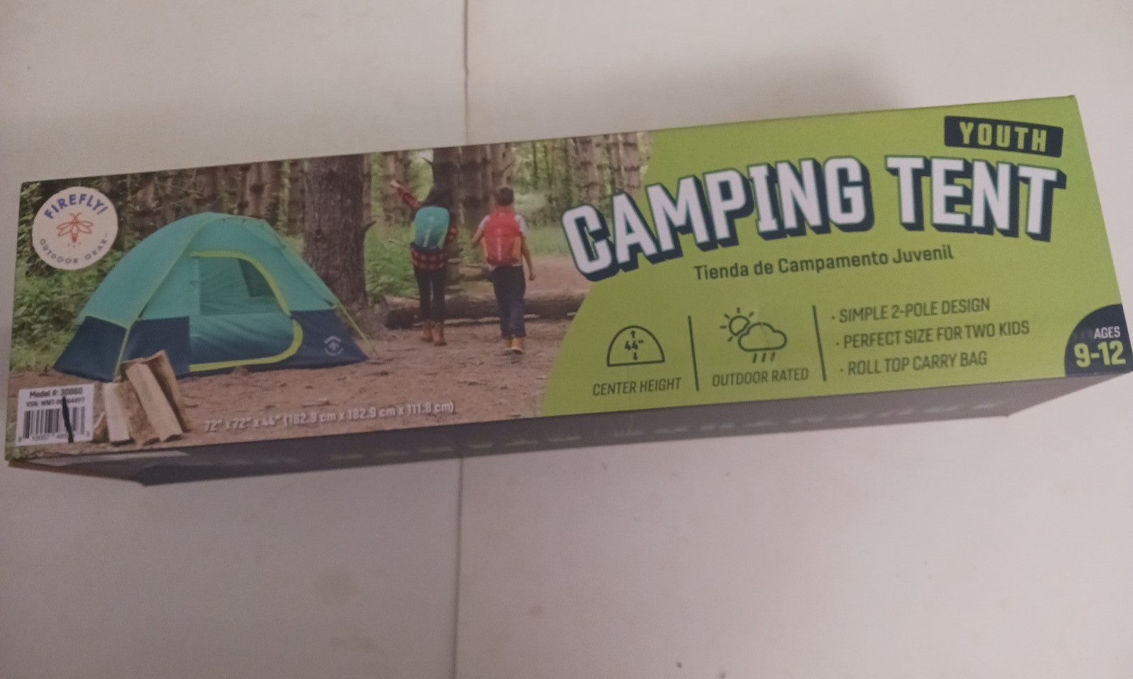 Firefly Outdoor Gear Use Two-person Camping Tent Blue Green Color