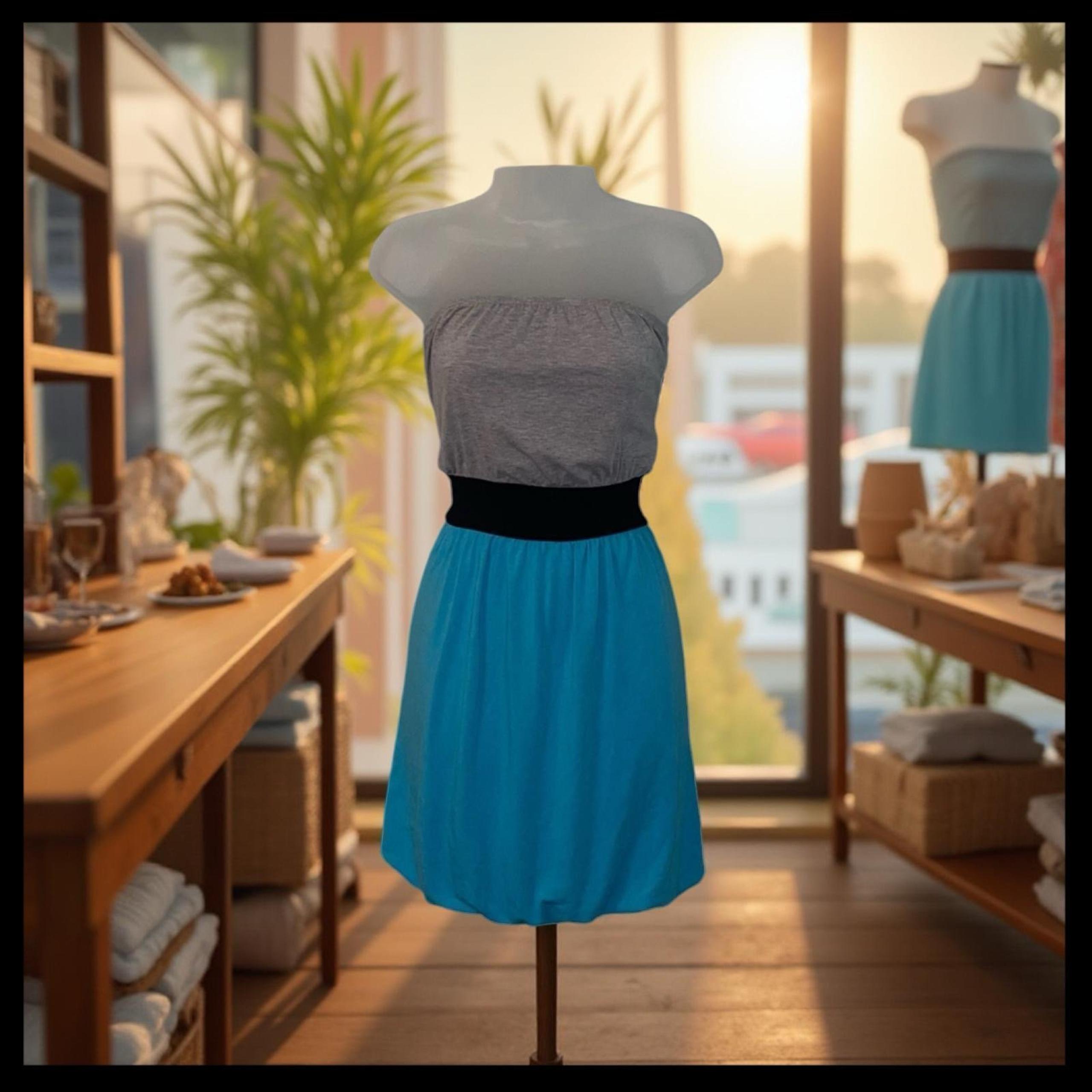 Color block Strapless Dress by Maurice’s