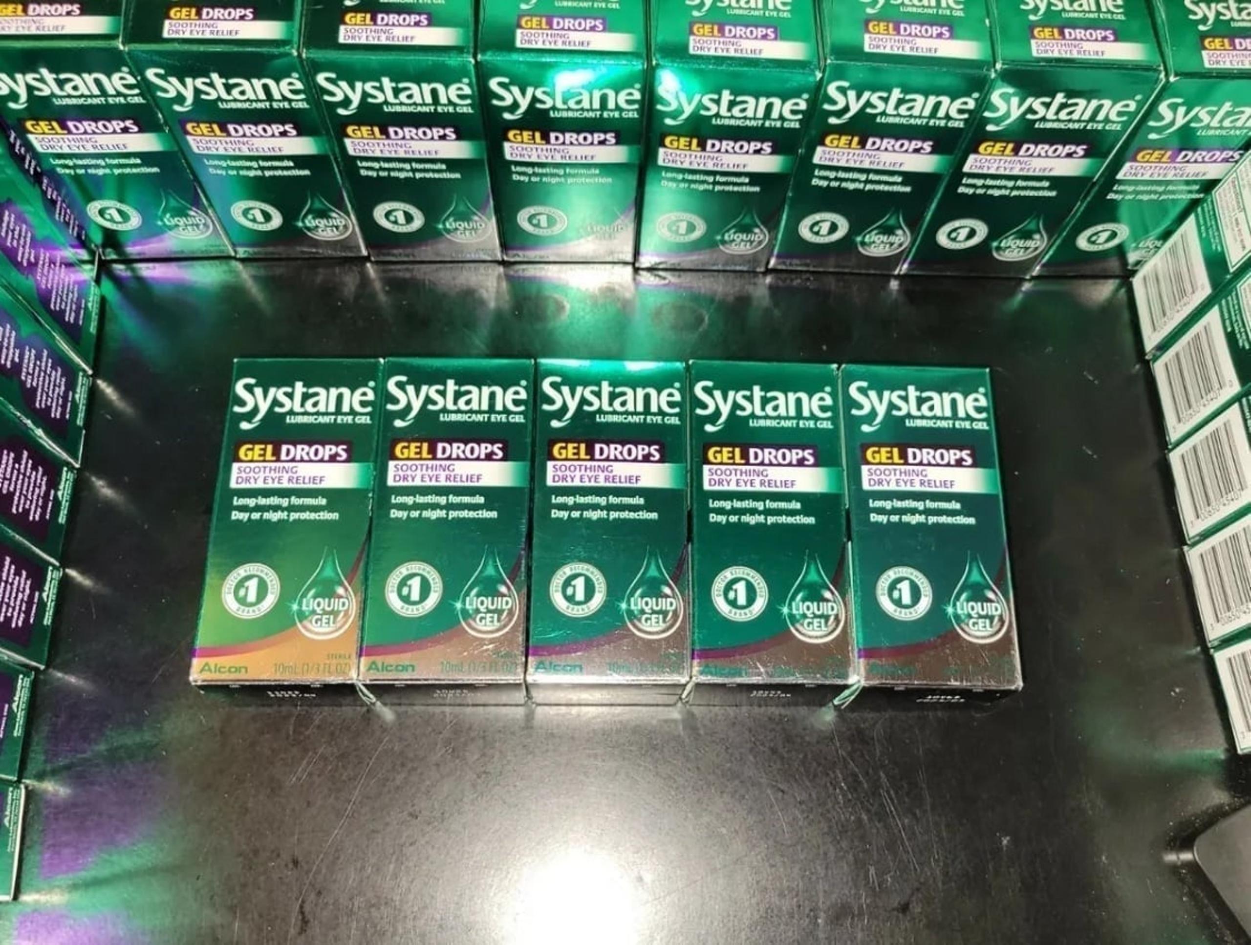 (5x) Systane Lub GEL DROPS Dry Eye Relief 10mL 1/3oz Day Night exp June 2026