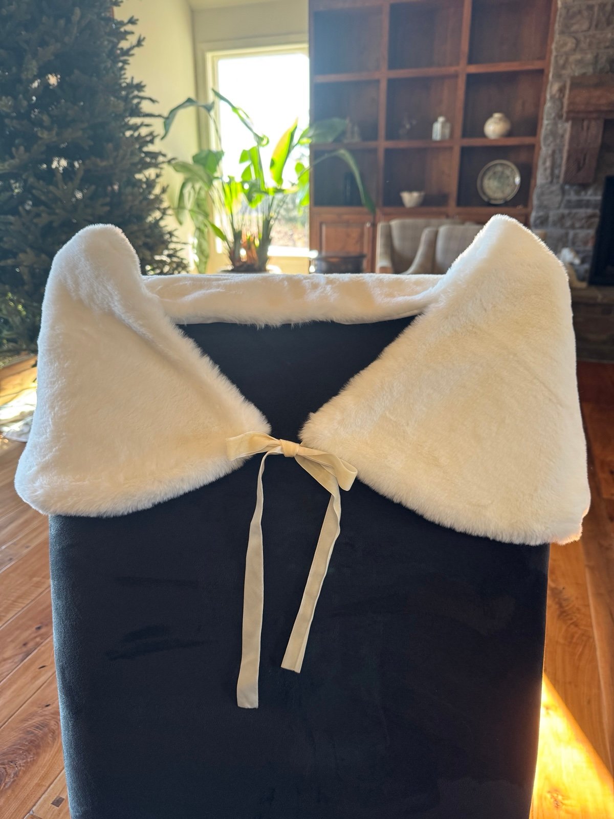 Faux Fur Wrap for Wedding or special occasion