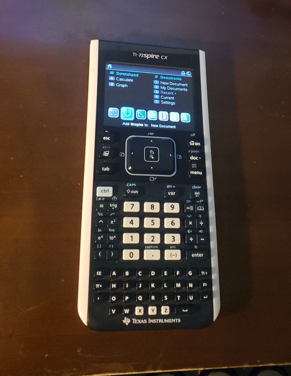 TI-NSPIRE CX GRAPHING CALCULATOR
