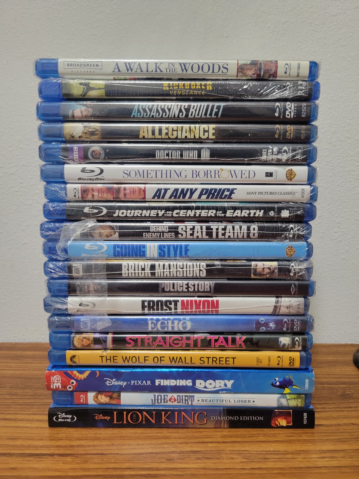 Blu-Ray DVD Movie Lot of 19