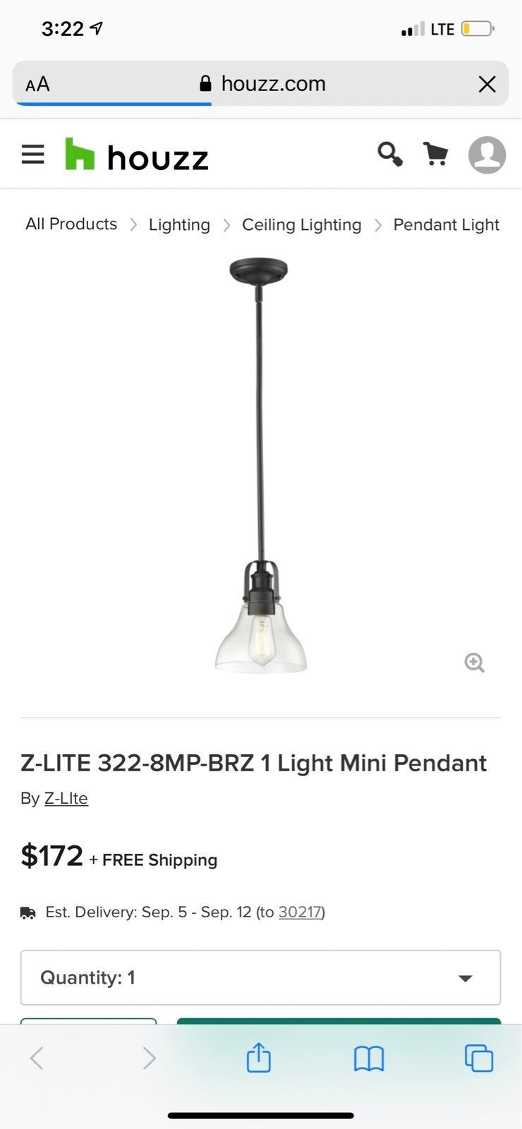 Z-lite pendant lights