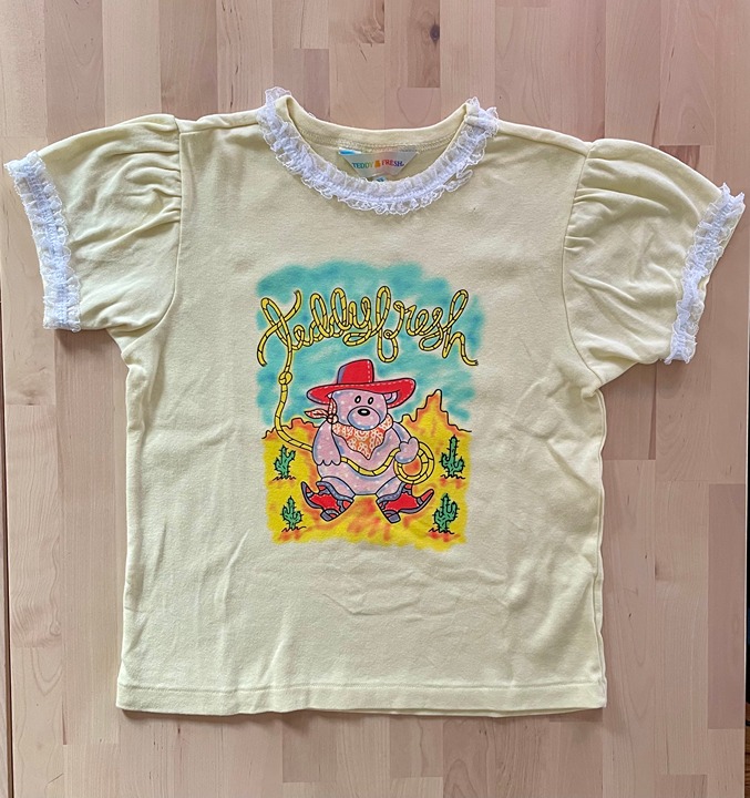 【TEDDY FRESH】マルチカラー リンガー T シャツ TF25K102BLUEFRONT_2ed51cce-