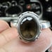 Silpada Sterling Brown Topaz Stone Band Ring Size 8 1/4