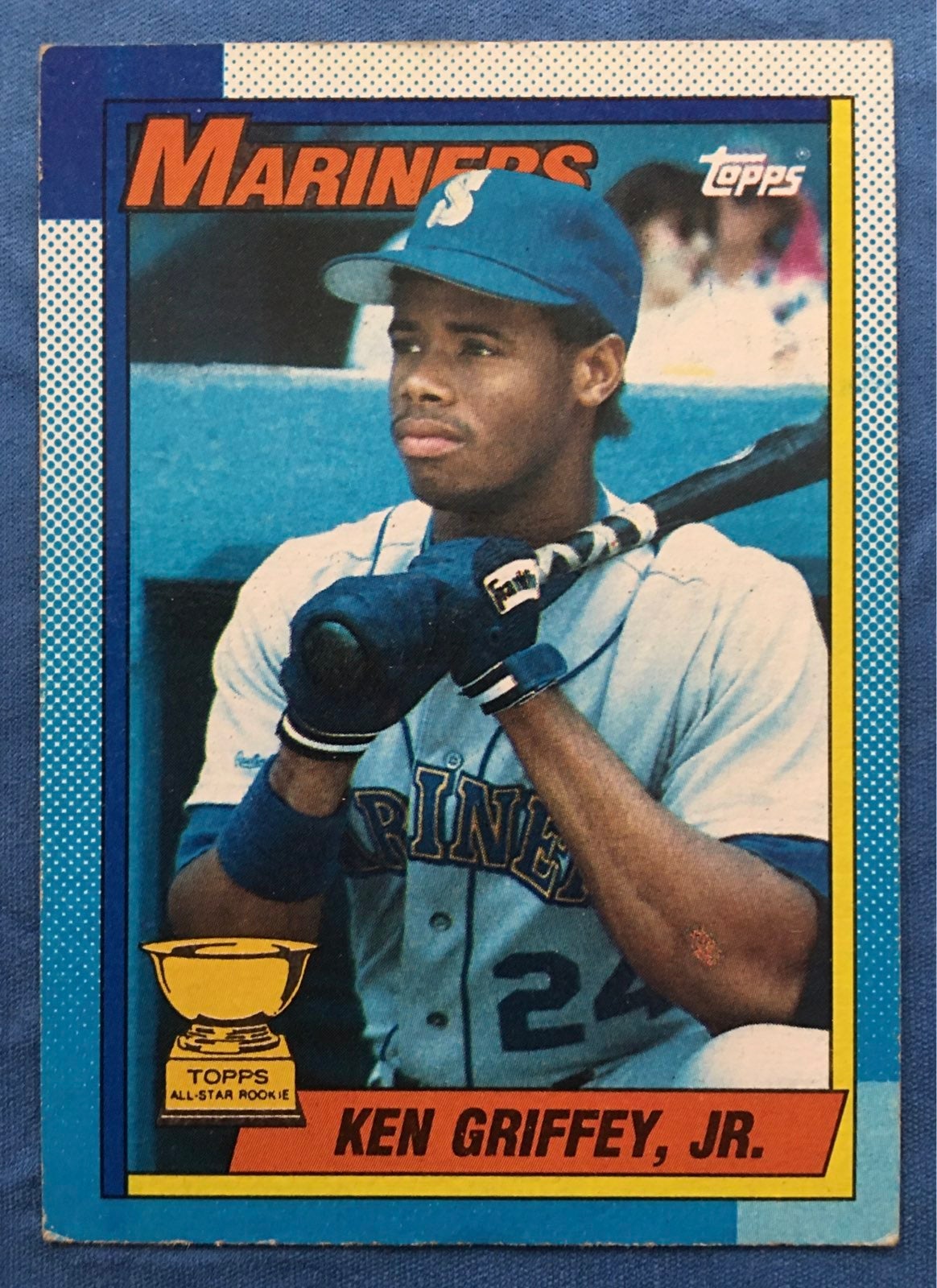 RARE!! Topps Ken Griffey jr rookie card