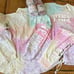 Vs pink fleece oversized quarter zip sweatshirt jogger short sleeve tee tie dye