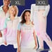 Vs pink fleece oversized quarter zip sweatshirt jogger short sleeve tee tie dye