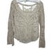 Staring at Stars Embroidered Bell Sleeve Scoop Neck Blouse - Size - Small