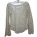 Staring at Stars Embroidered Bell Sleeve Scoop Neck Blouse - Size - Small
