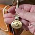 Brahmin Sand Salmon Leather Bag