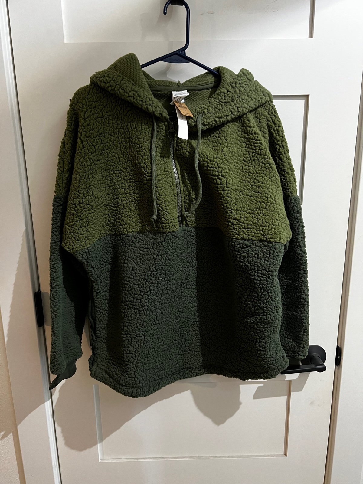 Victoria Secret Sherpa half zip pullover