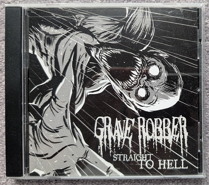 Grave Robber Straight To Hell Limited Edition EP CD 2015 Punk Rock Metal Rare
