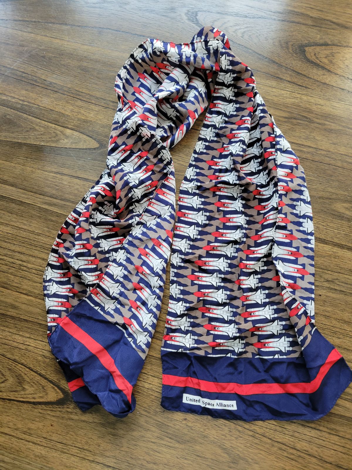 Vintage united space alliance scarf