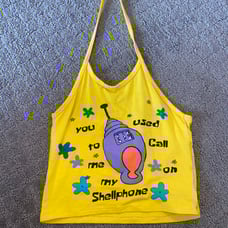 Graphic Halter Top