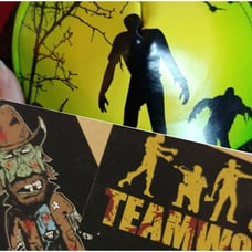 Zombie Hat & Stickers
