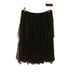 Chanel 2001 Spring Black Lace Skirt French size 38