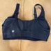 Black lululemon sports bra