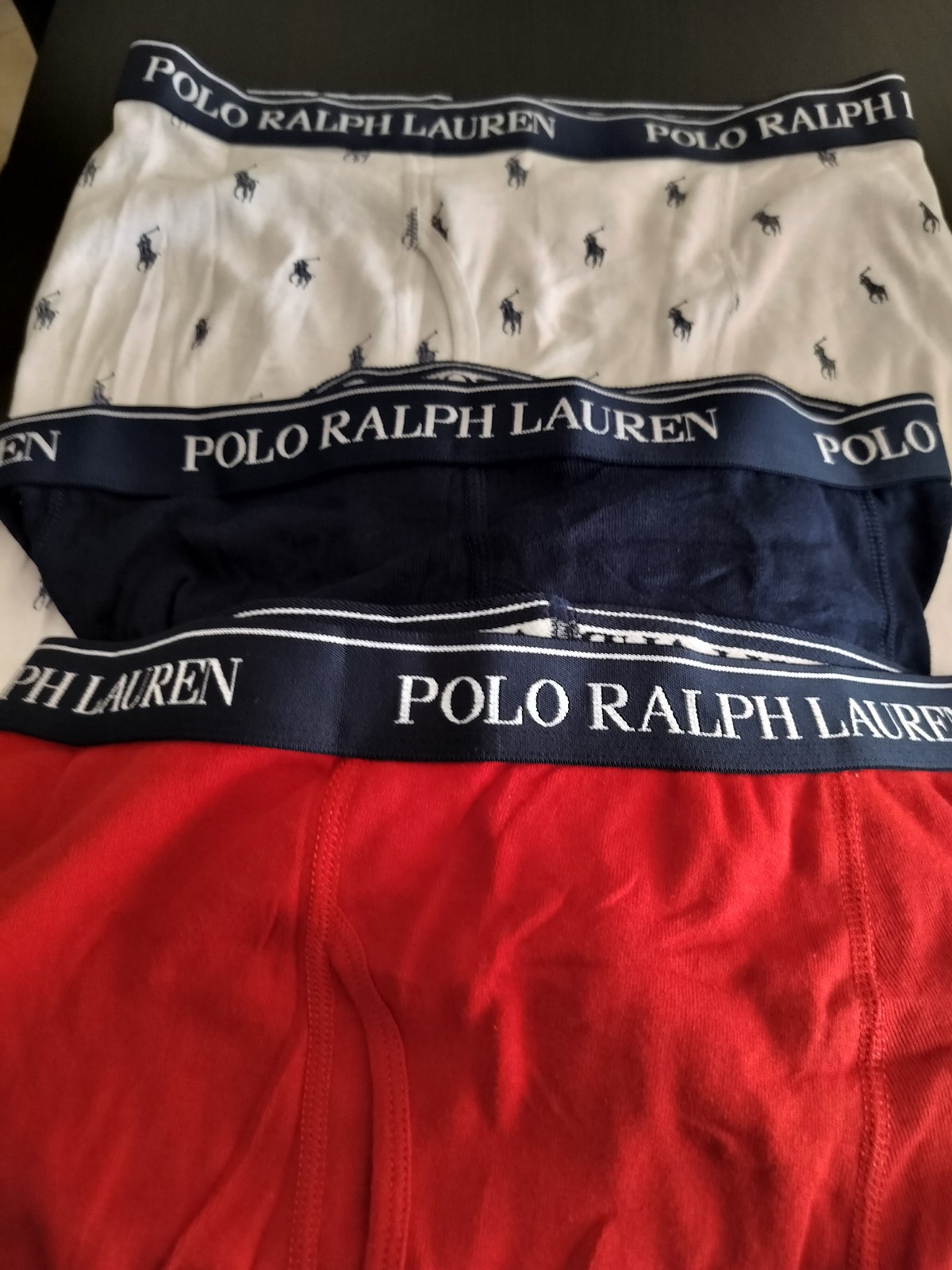 Polo Ralph Lauren boxer and tshirts ,medium size 3 pair w/o box all new .