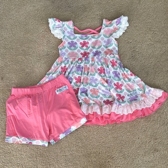 NWOT Bella & Omi Floral Dress 4