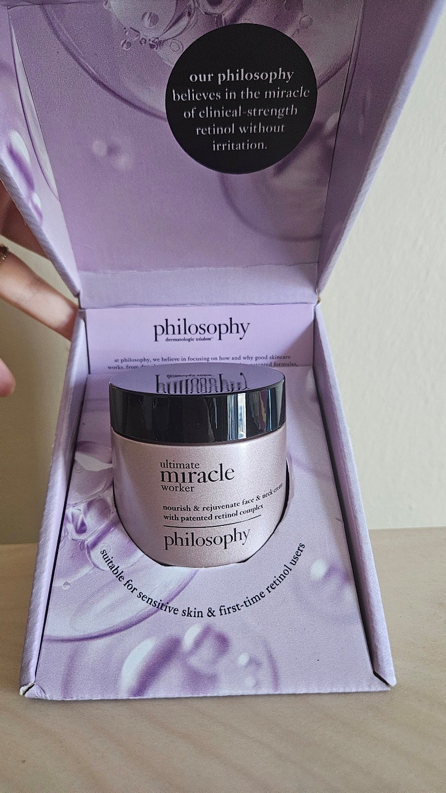 Philosophy Ultimate Miracle Worker Nourish & Rejuvenate Face & Neck Cream NEW