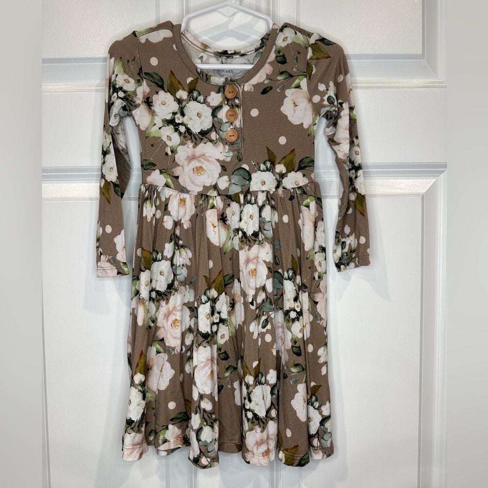 Posh Peanut Bamboo Dress Size 2T