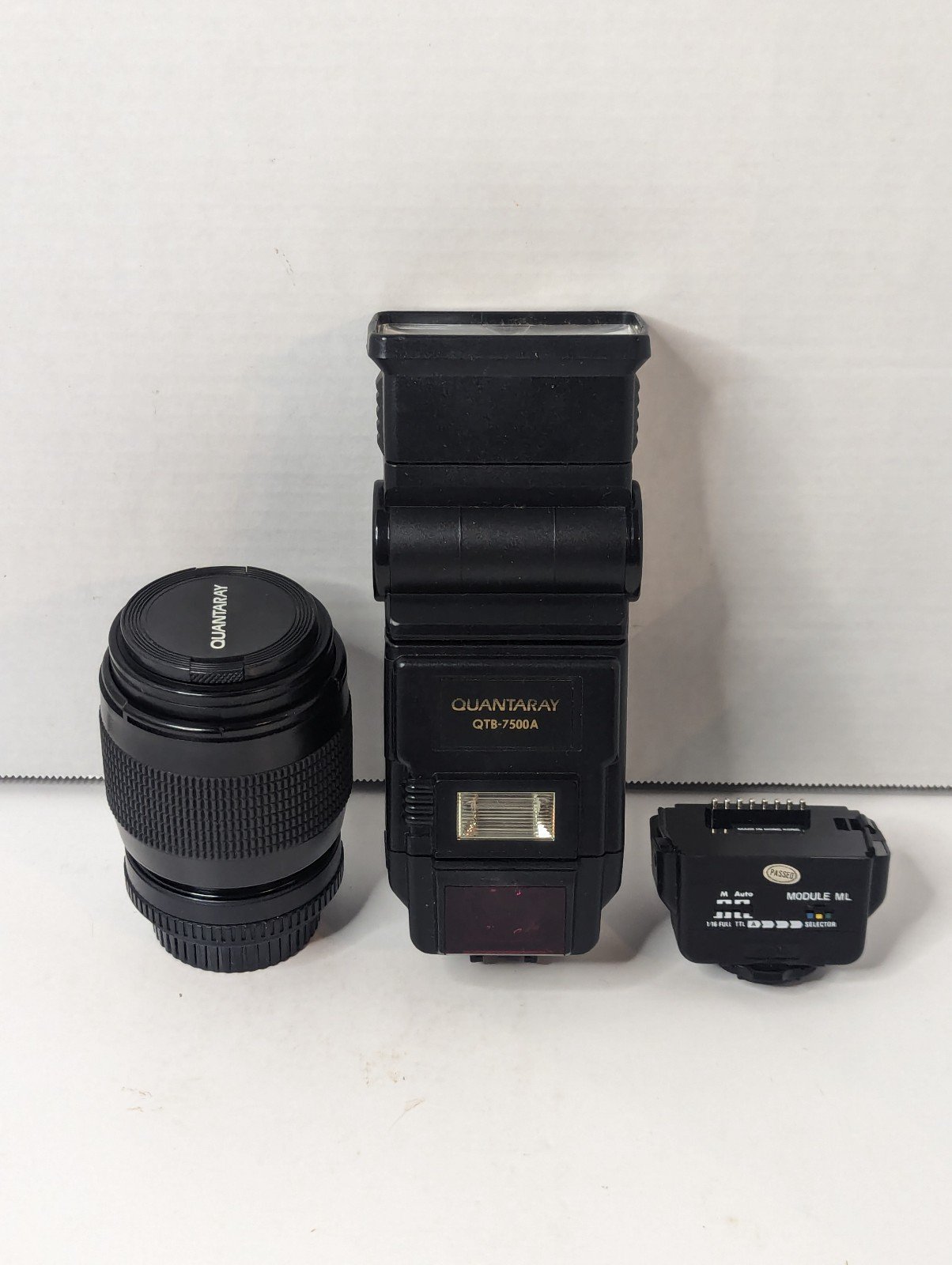 Quantaray Camera Accessories - Lens and Flash