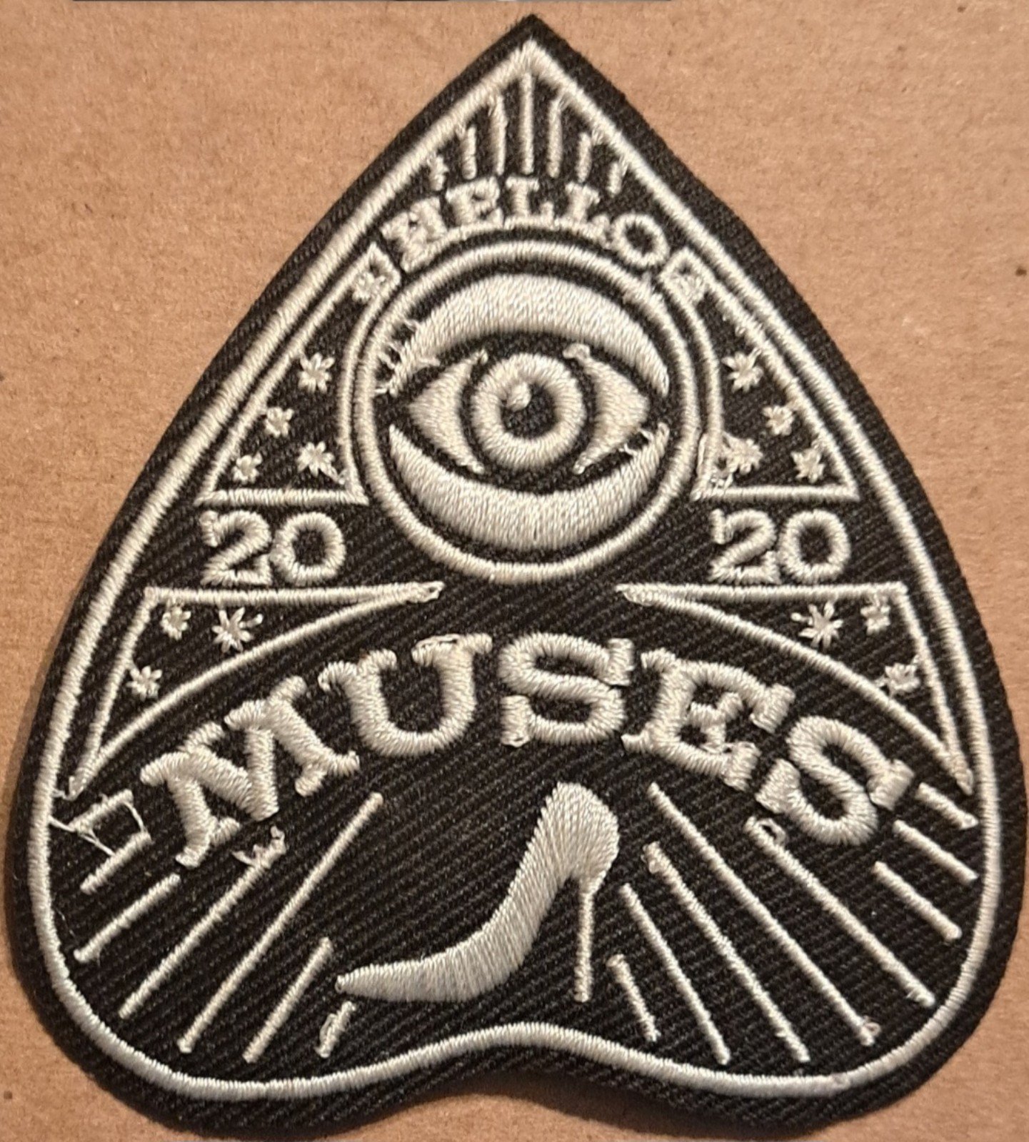 Krewe of Muses 2020 embroidered Iron on patch 6 pcs.